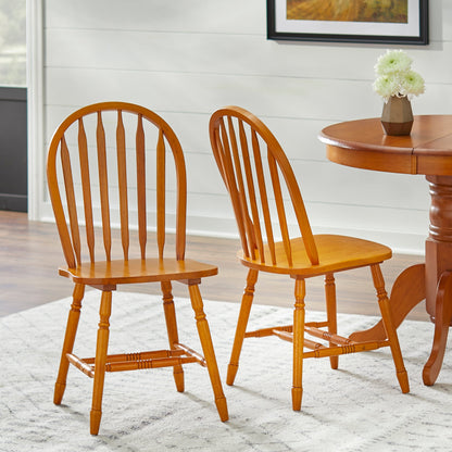 Simple Living Carolina 5-piece Farmhouse Solid Wood Dining Set with Leaf