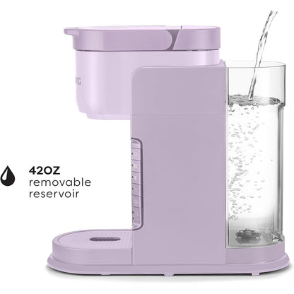 Single Serve K-Cup Coffee Maker, 3 Brew Sizes, Strong Brew, 42oz Reservoir, Lavender