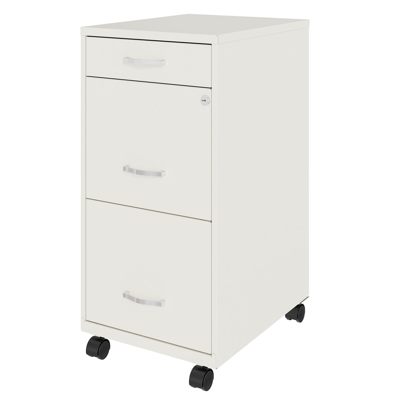 Space Solutions 18 Deep 3 Drawer Metal File Cabinet