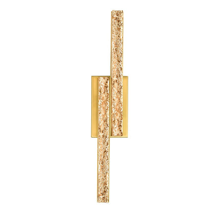 Stagger Integrated LED Brass Vanity Light