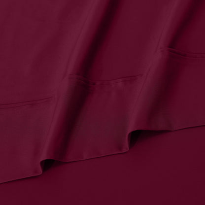 Superior Egyptian Cotton 1200 Thread Count Eco-Friendly Solid Sheet Set