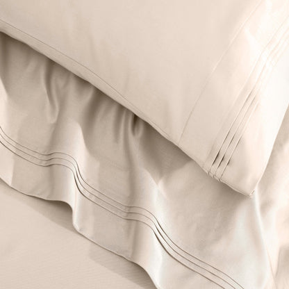 Superior Egyptian Cotton 1500 Thread Count Deep Pocket Solid Sheet Set