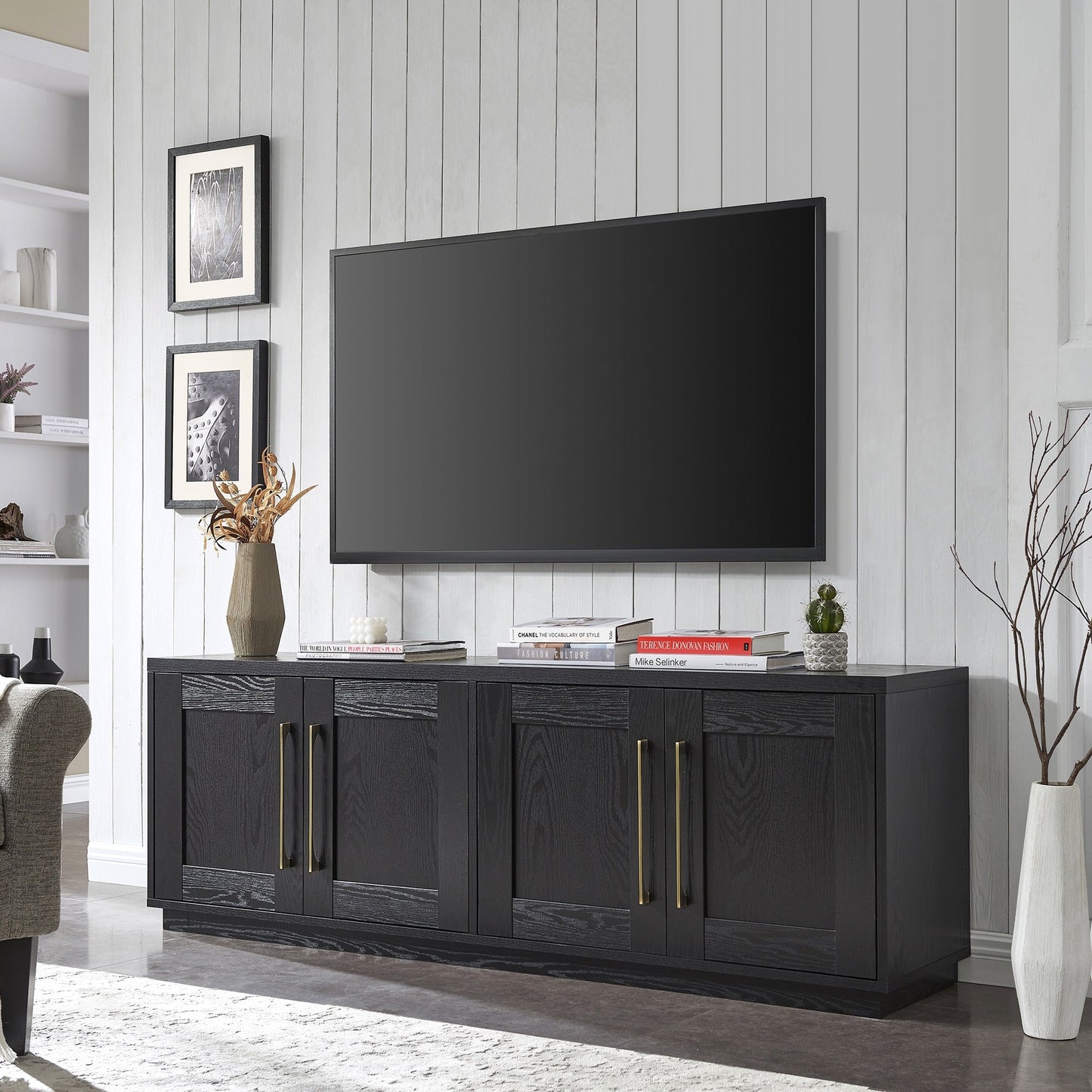 Tillman Rectangular TV Stand for TV's up to 75