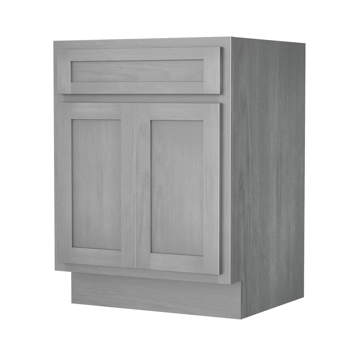 Vanity Art 24-inch Solid Wood Single Sink Bathroom Vanity Cabinet