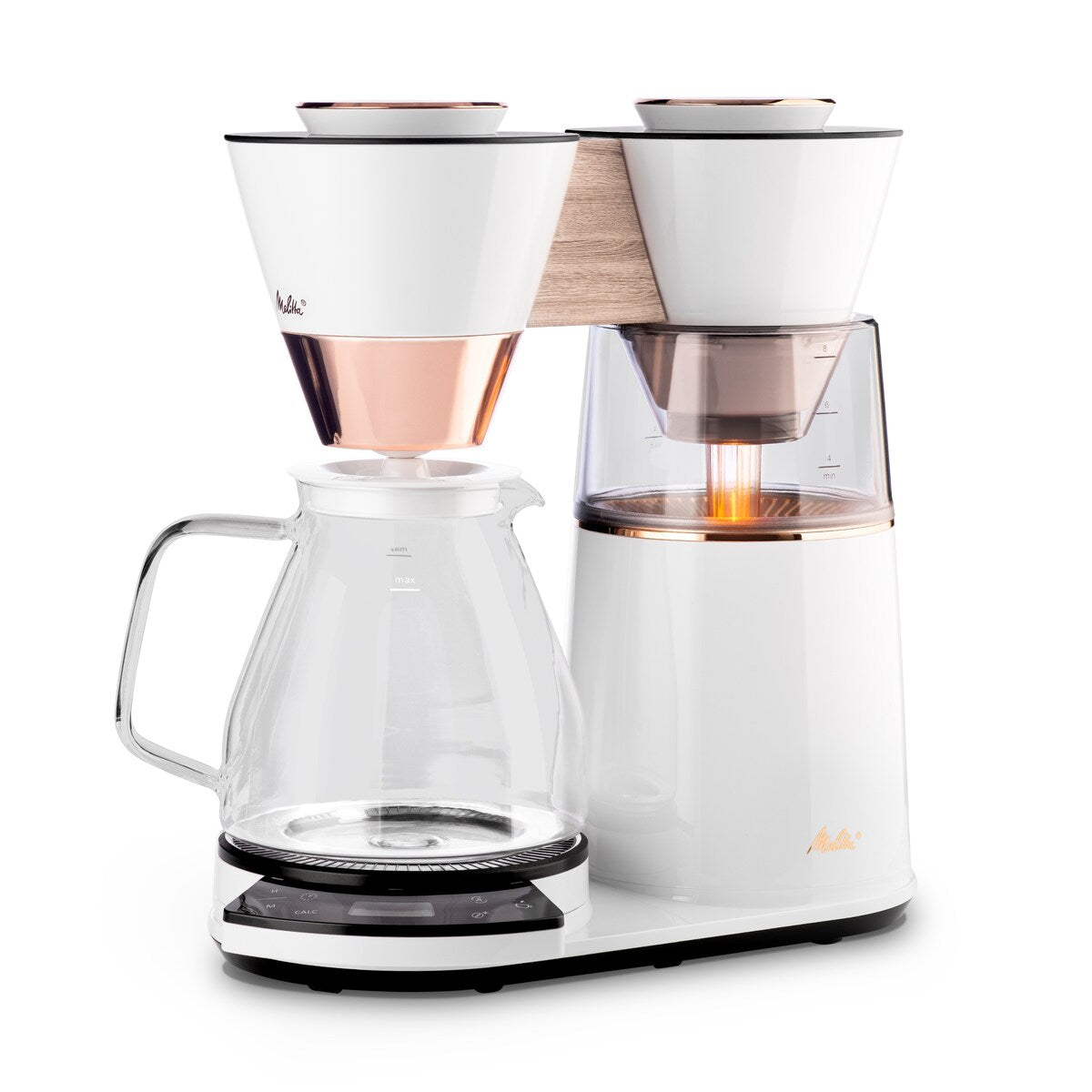 Vision 12-Cup Luxe Drip Coffee Maker with Revolving Dashboard