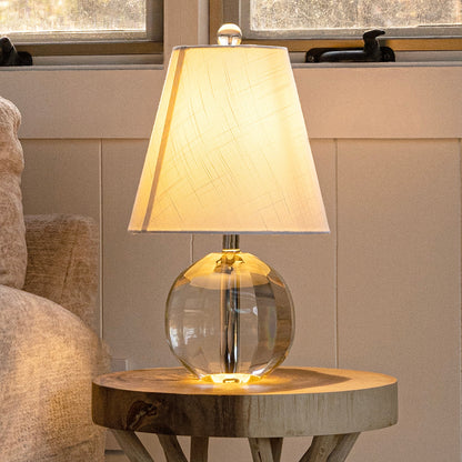 Goddard 16 Crystal Ball/Metal LED Table Lamp, By JONATHAN Y